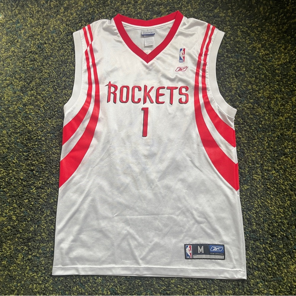 Reebok Houston Rockets Tracy McGrady 1 Jersey (M)